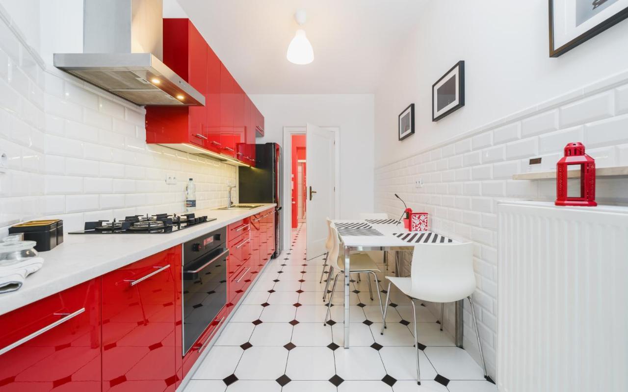 קרקוב Modern Urban Escape - Old Town Apartment - By Upstairs מראה חיצוני תמונה